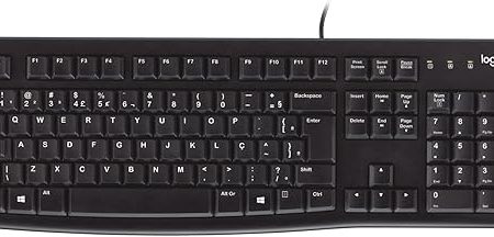 Teclado com fio USB Logitech K120