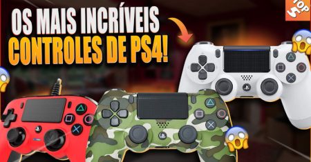 Melhor Controle PS4 em 2025 (Top 5: Camuflado, Preto e mais)