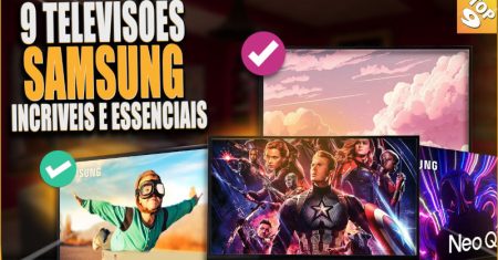 Melhor TV Samsung em 2025 (Top 9: Q70C, 43T5300 e mais)